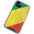 Republic of the Congo Flag Distressed iPhone 13 Clear Case